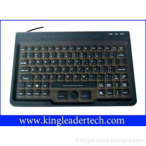 IP67 waterproof small footprint silicone keyboard with USB